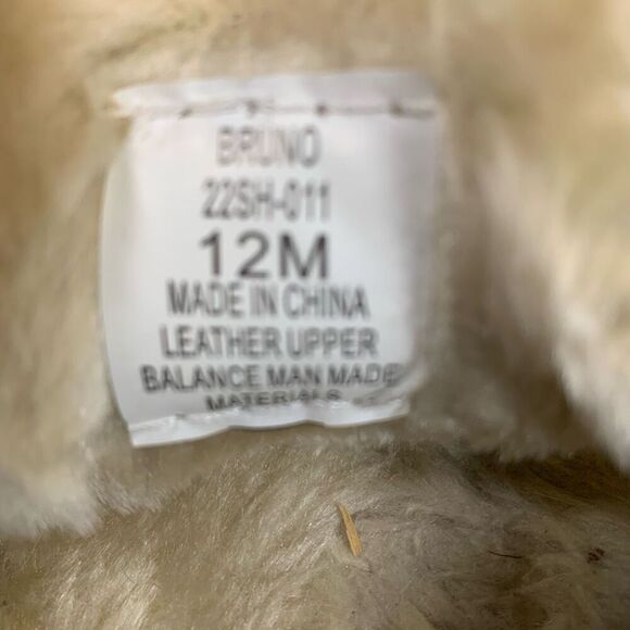 Clarks Bruno Suede Moccasin Faux Fur Slippers Dark Brown 22SH-0011 Mens Size 12M - Picture 2 of 10